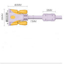 VGA to VGA Cable HD15 Male to Male Monitor Cable for Monitor Projector PC 16ft