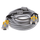 VGA to VGA Cable HD15 Male to Male Monitor Cable for Monitor Projector PC 32ft