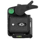Aluminum Camera Tripod Ball Head Ballhead w/ Quick Release Plate 3/8 Screw
