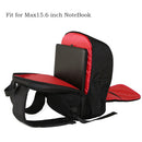 Waterproof Camera Backpack Shoulder Bag for Canon Nikon Cameras Lens Tripod Accessories Red