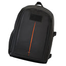 Camera Backpack with Padded Crossbody Shoulder Strap for Nikon DSLR Mirrorless Camera & Laptop Orange