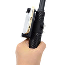Adjustable Camera Shaft Phone Clip Holder for Selfie Stick Rod Tripod Monopod Black