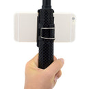 Adjustable Camera Shaft Phone Clip Holder for Selfie Stick Rod Tripod Monopod Black