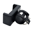 Adjustable Camera Shaft Phone Clip Holder for Selfie Stick Rod Tripod Monopod Black