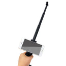Adjustable Camera Shaft Phone Clip Holder for Selfie Stick Rod Tripod Monopod Black