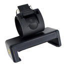 Adjustable Camera Shaft Phone Clip Holder for Selfie Stick Rod Tripod Monopod Black