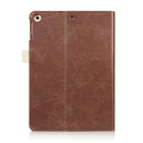 Card Holder Smart Case Cover&Touchpen&Screen Film for iPad Air1 /Air2 /9.7 Brown