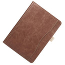Card Holder Smart Case Cover&Touchpen&Screen Film for iPad Air1 /Air2 /9.7 Brown