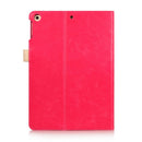 Thin Trifold Cover Case& Touchpen & Screen Protector for iPad Air1/Air2/9.7 Pink