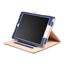 Thin Trifold Cover Case& Touchpen & Screen Protector for iPad Air1/Air2/9.7 Sapphire