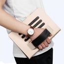 Card Holder Smart Case Cover&Touchpen&Screen Film for iPad Air1 /Air2 /9.7 Black