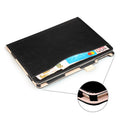 Card Holder Smart Case Cover&Touchpen&Screen Film for iPad Air1 /Air2 /9.7 Black