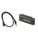 Hard Disk Drive SATA 7+15 Pin to USB 3.0 Adapter Cable for 2.5'' HDD Laptop - Black