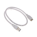 2.5'' USB 3.0 /NGFF M.2 2242 to Type-C SSD HDD Adapter Card Enclosure Silver