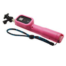 Extendable Selfie Stick Telescopic Handheld Monopod w/ WiFi Remote House For Gopro 5/5S/4/4S/3+/3 Pink