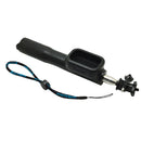 Telescopic Handheld Monopod with Remote Control Bracket Case For Gopro 5/5S/4/4S/3+/3 Black