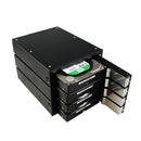 3.5 '' SATA SAS HDD Hard Drive Cage Adapter Tray Caddy Rack Bracket Backplane