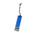 Anti-magnetic 64GB Mini USB2.0 Thumb Drive Flash Memory Stick for Data Storage Blue