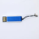 Anti-magnetic 64GB Mini USB2.0 Thumb Drive Flash Memory Stick for Data Storage Blue