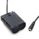 EN-EL15 Dummy Battery DC Coupler for Nikon D7100 D7000 D800E Camera