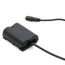 EN-EL15 Dummy Battery DC Coupler for Nikon D7100 D7000 D800E Camera