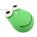 Ergonomic Gaming Cute Mouse Wired Optical Mouse 1000DPI for Laptop Desktop Green