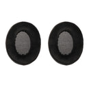 1 Pair Replacement Soft Ear Pads Ear Cushion for Sony MDR V6 / for JVC S500S Gaming Headphone Black Full Flannel