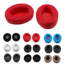 1 Pair Replacement Soft Ear Pads Ear Cushion for Sony MDR V6 / for JVC S500S Gaming Headphone Black Full Flannel