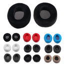 1 Pair Replacement Soft Ear Pads Ear Cushion for Sony MDR V6 / for JVC S500S Gaming Headphone Black Full Flannel