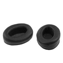 1Pair Replacement Ear Pad Cushion Ear Cover for Koss DJ100 Brainwavz HM5 Headset Earphone Black PU Leather