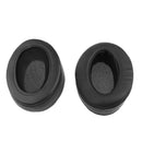 1Pair Replacement Ear Pad Cushion Ear Cover for Koss DJ100 Brainwavz HM5 Headset Earphone Black PU Leather