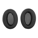 1Pair Replacement Ear Pad Cushion Ear Cover for Koss DJ100 Brainwavz HM5 Headset Earphone Black PU Leather