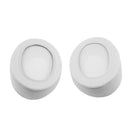 2 Pieces Replacement Supra-aural Ear Pads Cushions for Sony MDR V6 Shure SRH 440 Headphone White PU Leather