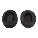 1 Pair Replacement Soft Ear Pads Ear Cushion for Sony MDR V6 / for JVC S500S Gaming Headphone Black Linen