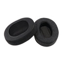 1 Pair Replacement Soft Ear Pads Ear Cushion for Sony MDR V6 / for JVC S500S Gaming Headphone Black Linen