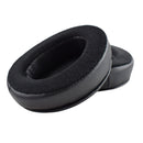 1 Pair Replacement Soft Ear Pads Ear Cushion for Sony MDR V6 / for JVC S500S Gaming Headphone Black Half Flannel