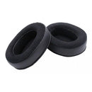 1 Pair Replacement Soft Ear Pads Ear Cushion for Sony MDR V6 / for JVC S500S Gaming Headphone Black Half Flannel