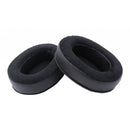 1 Pair Replacement Soft Ear Pads Ear Cushion for Sony MDR V6 / for JVC S500S Gaming Headphone Black Half Flannel