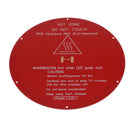 12V MK3 220X220X3mm Aluminum PCB Heat Bed Heatbed For 3D Printer Round