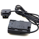 D-Tap To LP-E6 Fully Decoded Dummy Battery Adapter Power Cable For Canon 5D II/III/IV 5D2 6D, 6DII