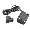 D-Tap To LP-E6 Fully Decoded Dummy Battery Adapter Power Cable For Canon 5D II/III/IV 5D2 6D, 6DII