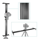 60cm Aluminum Camera Track Dolly Slider Rail System for Stabilizing Photograph Movie Film Video Making DSLR Camera