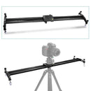100cm Aluminum Camera Track Dolly Slider Rail System for Stabilizing Photograph Movie Film Video Making DSLR Camera