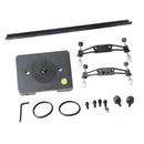100cm Aluminum Camera Track Dolly Slider Rail System for Stabilizing Photograph Movie Film Video Making DSLR Camera