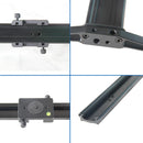 100cm Aluminum Camera Track Dolly Slider Rail System for Stabilizing Photograph Movie Film Video Making DSLR Camera