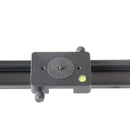 100cm Aluminum Camera Track Dolly Slider Rail System for Stabilizing Photograph Movie Film Video Making DSLR Camera