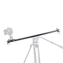 100cm Aluminum Camera Track Dolly Slider Rail System for Stabilizing Photograph Movie Film Video Making DSLR Camera