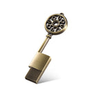 Metal USB Flash Pen Thumb Drive Memory Stick Vintage for Laptop Bronze 8GB