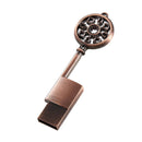Metal USB Flash Pen Thumb Drive Memory Stick Vintage for Laptop Rose Gold 64GB