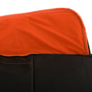 Waterproof DSLR Camera Backpack Shoulder Bag For Canon Nikon w/ Rain Cover Shockproof Orange